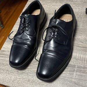 Black Leather Men's Dress Shoes